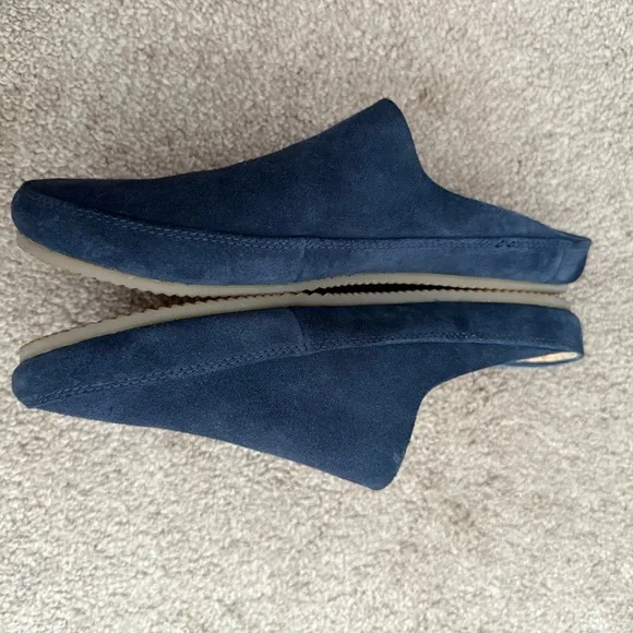 EUC Vince Alonzo Suede Backless Suede Loafer Mule - Picture 10 of 14